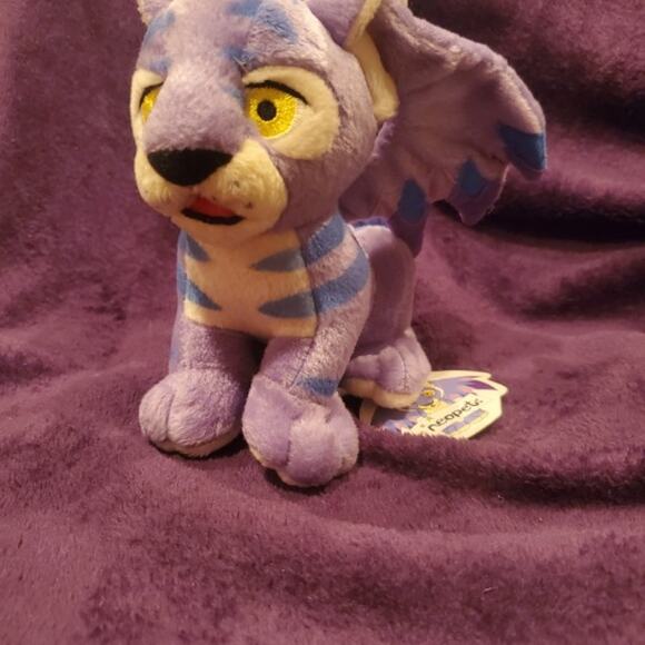 NWT Neopets Faerie Kougra Plushie VINTAGE Y2K LIMITED TOO 2000s Tags Attached - Picture 10 of 11
